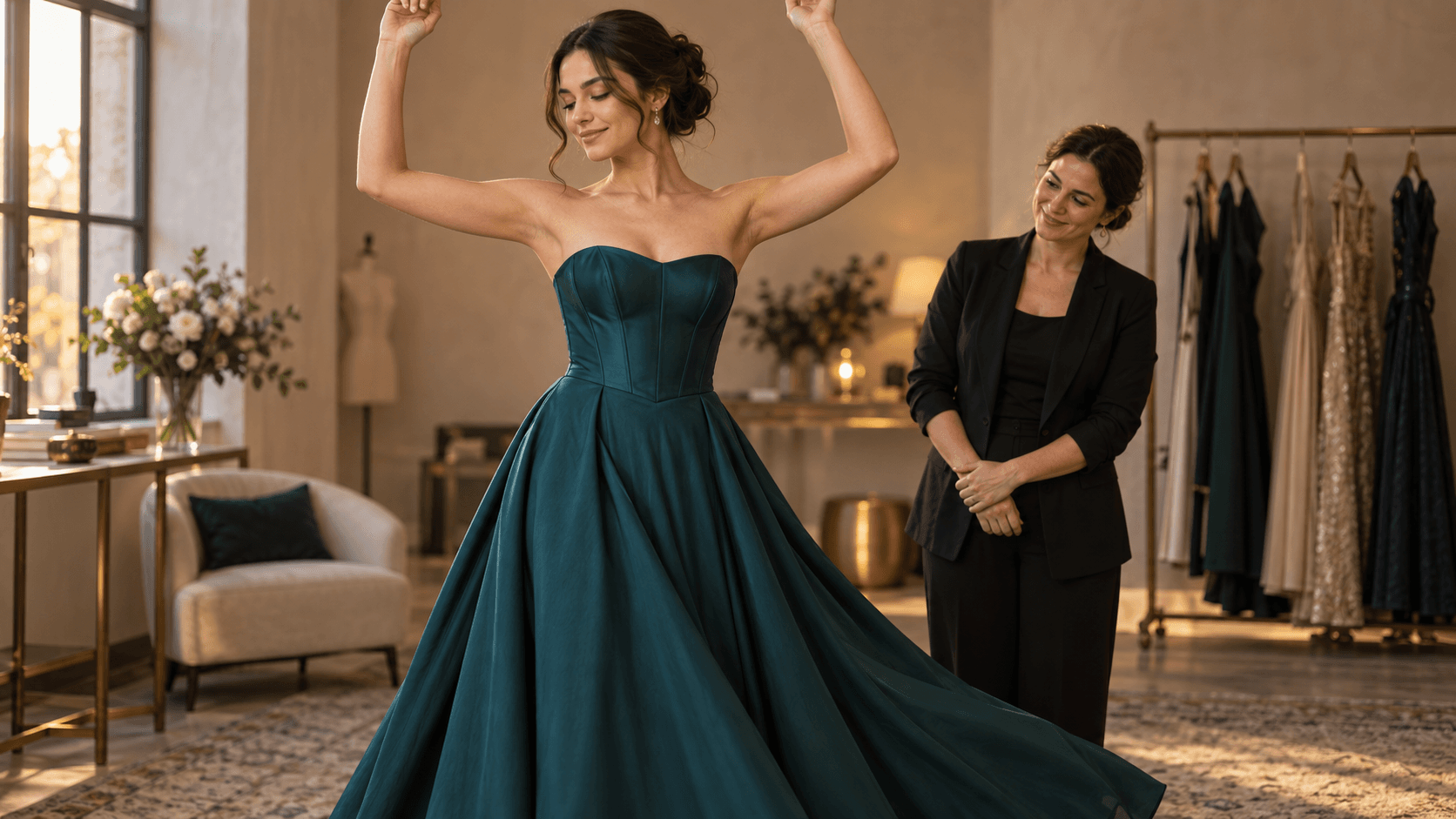 How to Keep a Strapless Dress Up—Before Fashion Tape Betrays You