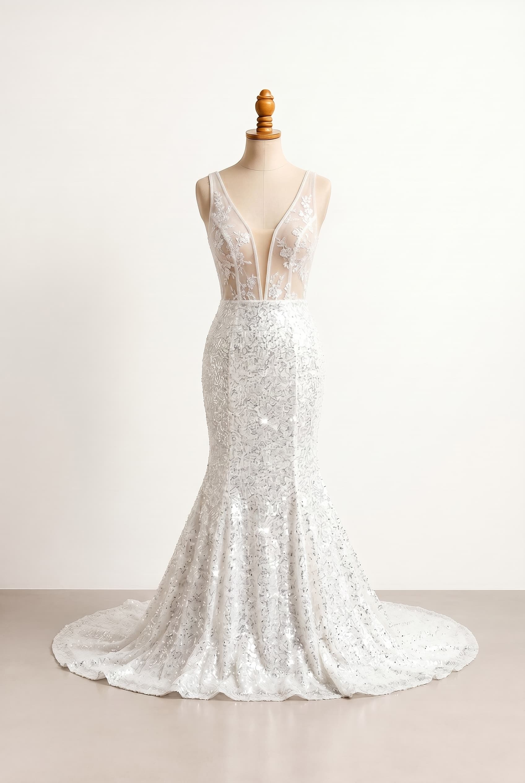 I want a revealing wedding dress