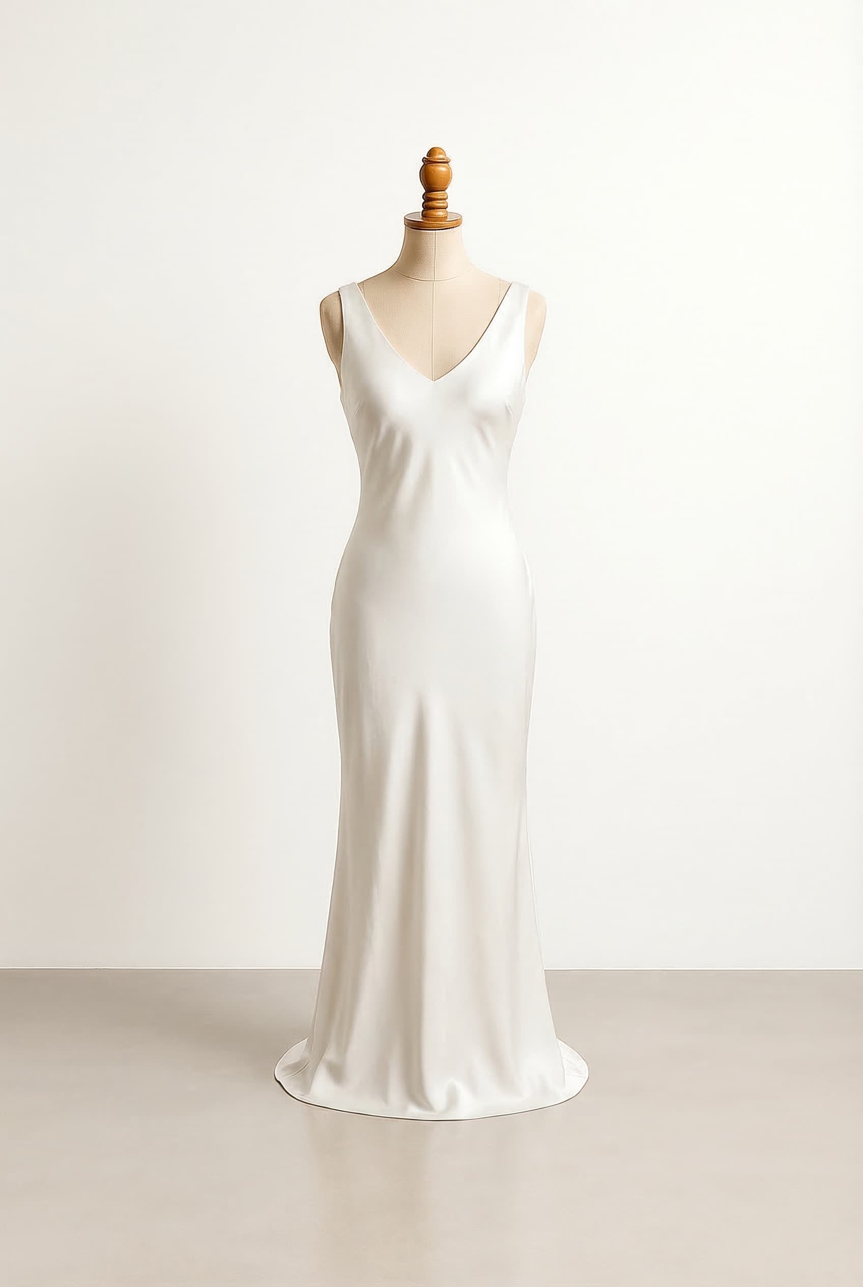 Balanced wedding dress