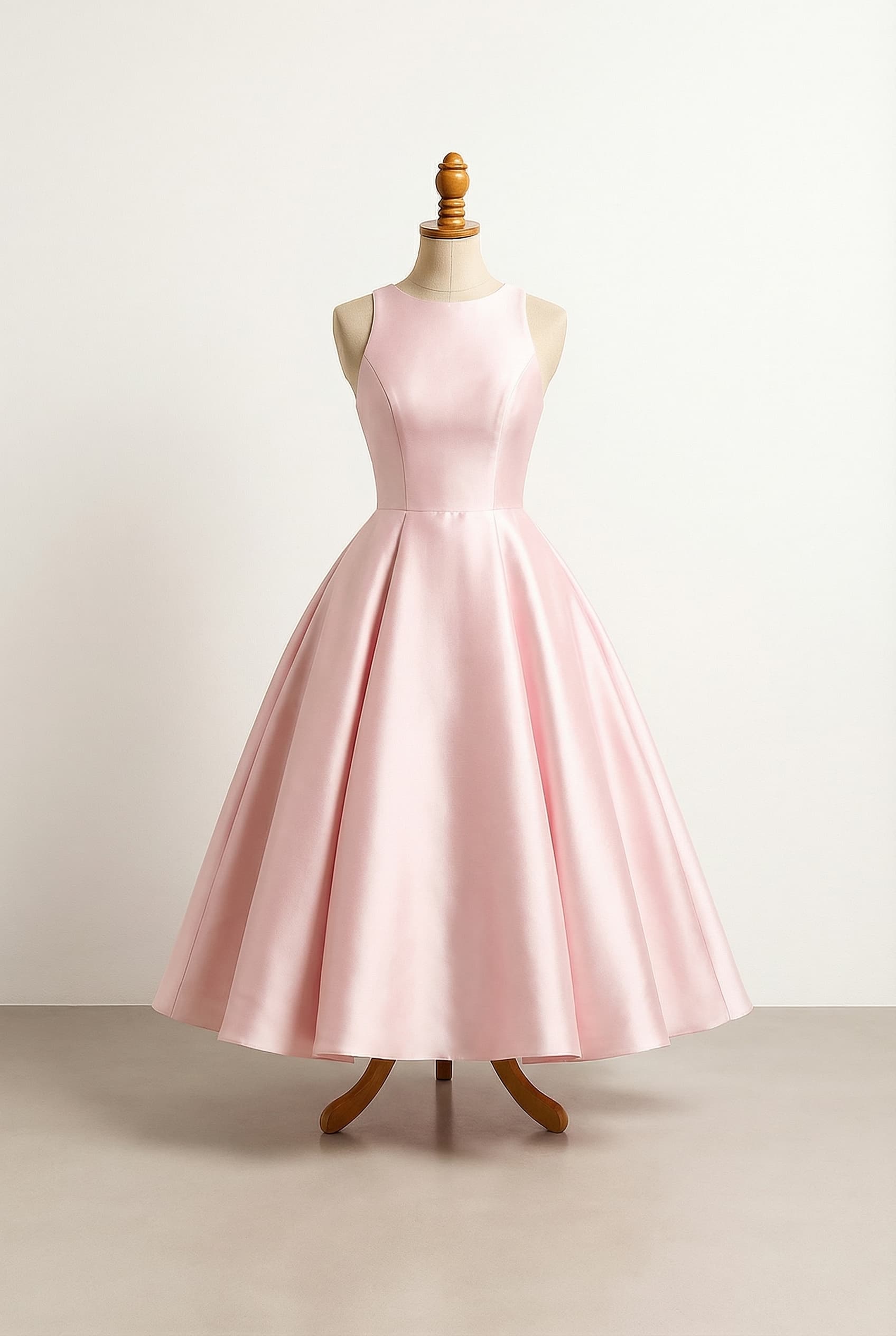 A romantic wedding dress with elegant details