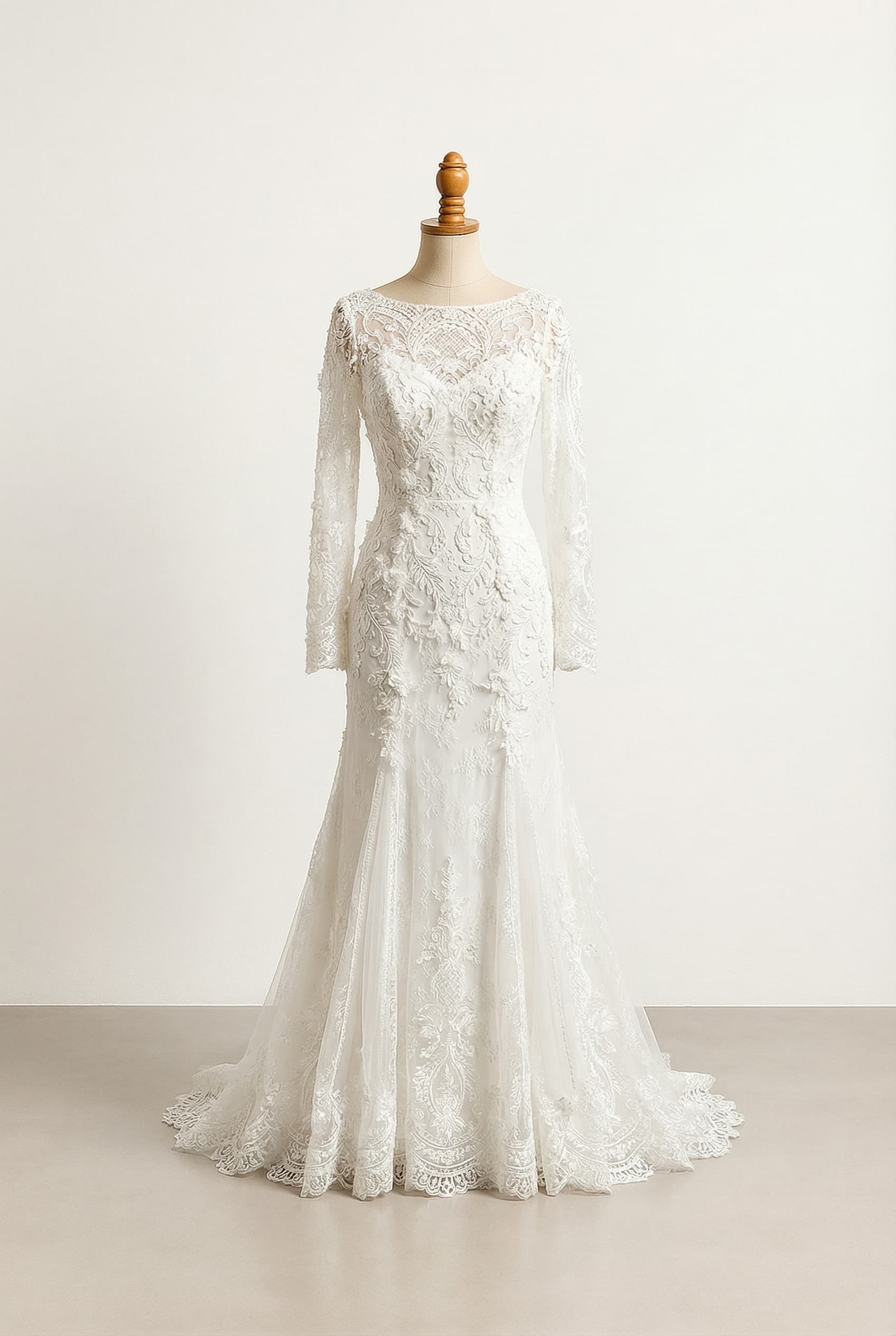 Modest wedding dress that is elegant