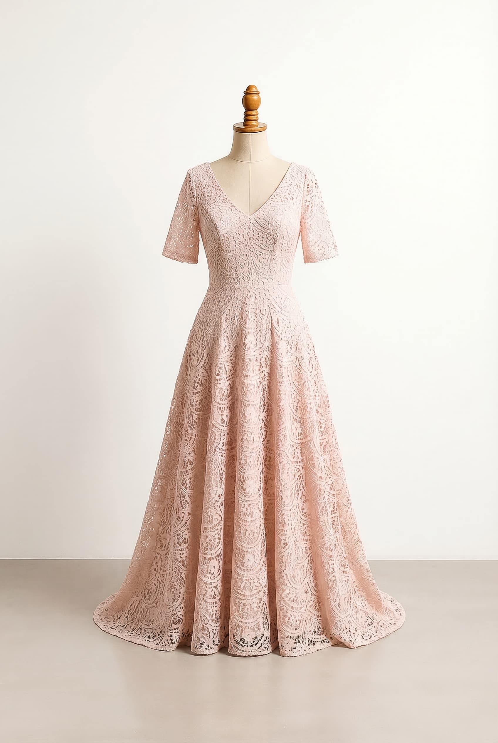 balanced wedding dress