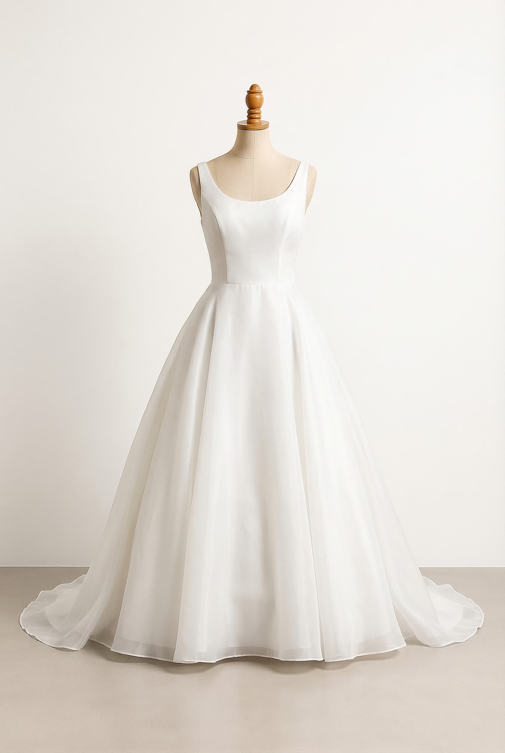 I want a balanced wedding dress delicate, Lace - Intricate openwork patterns in various weights and designs