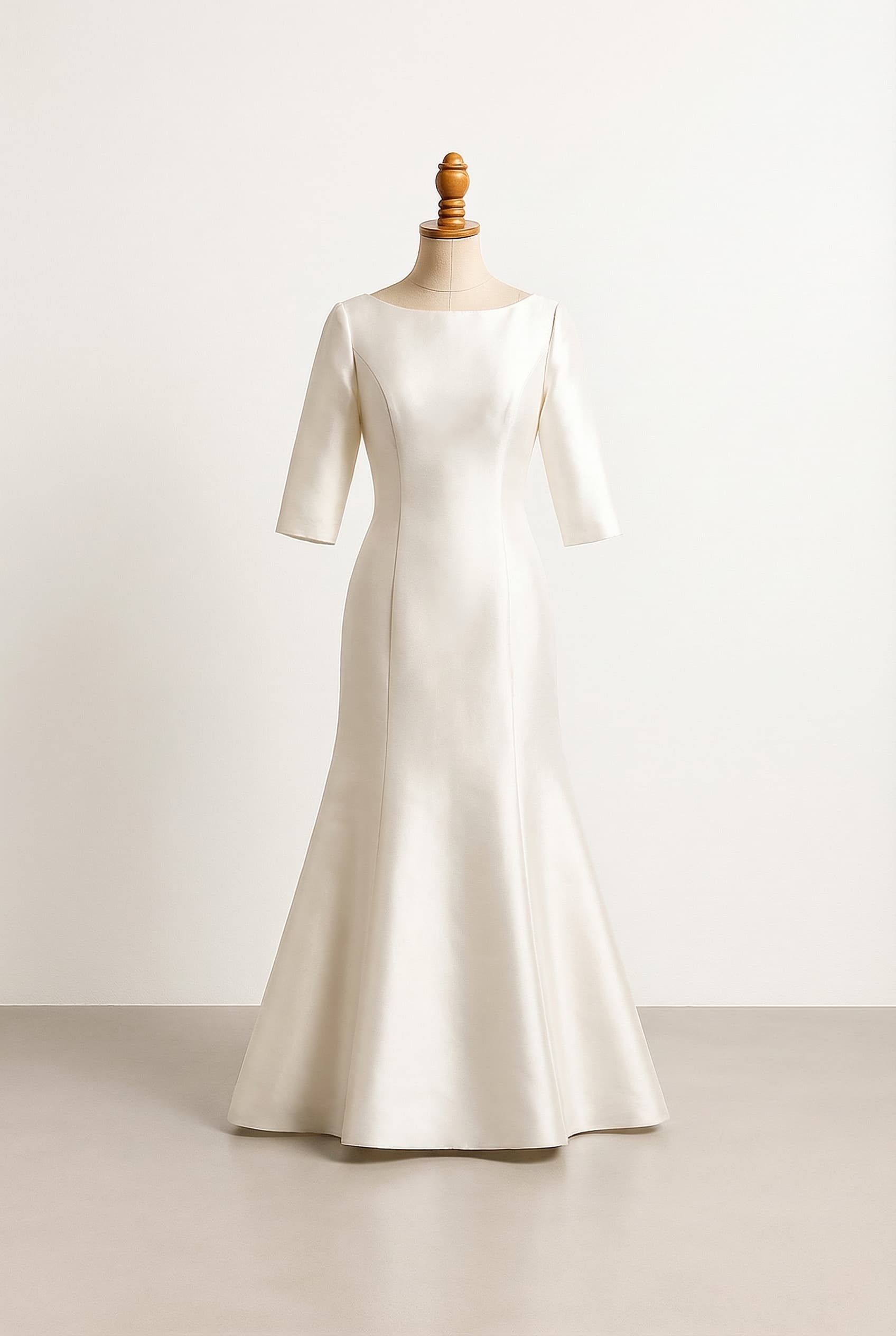 I want a balanced wedding dress I want a fit and flare