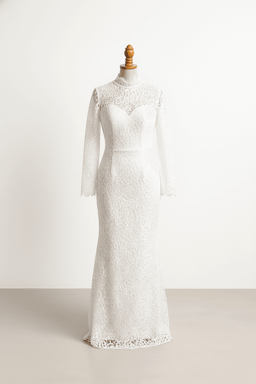 Modest wedding dress that is elegant; Modest wedding dress that is elegant