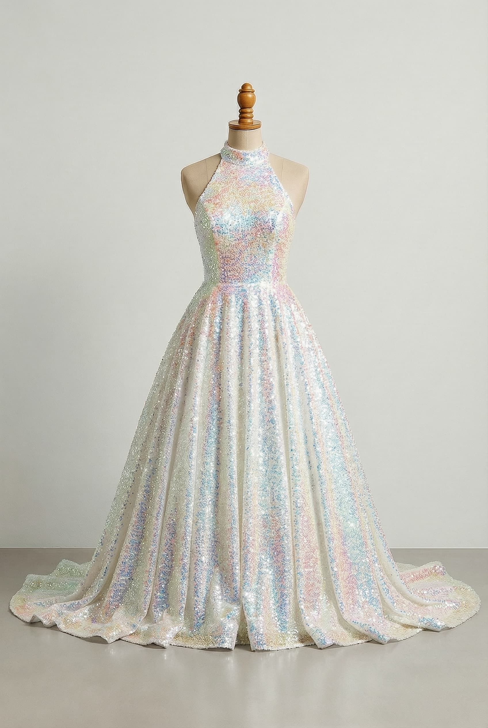 Modern princess quinceañera dress