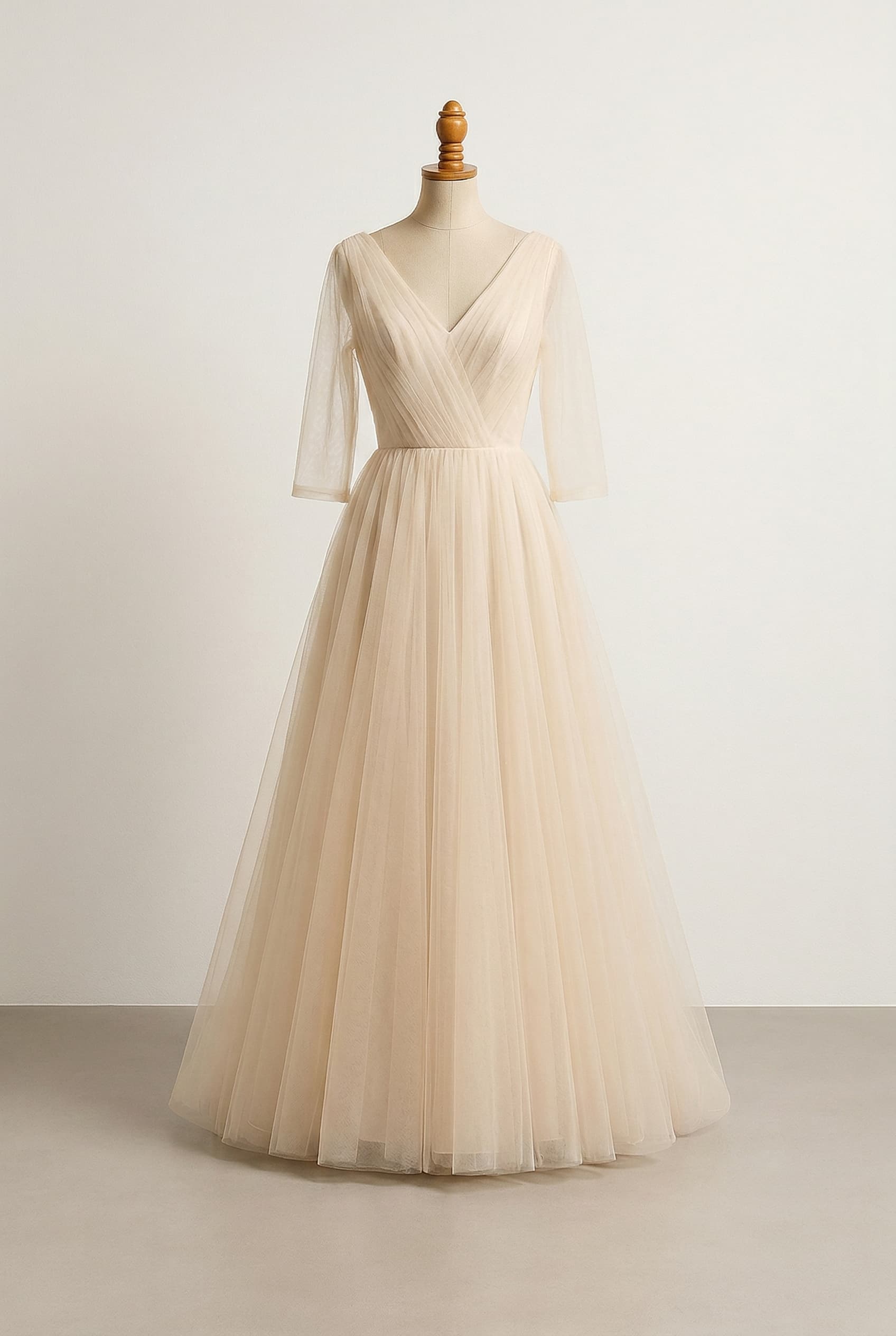 I want a balanced prom dress