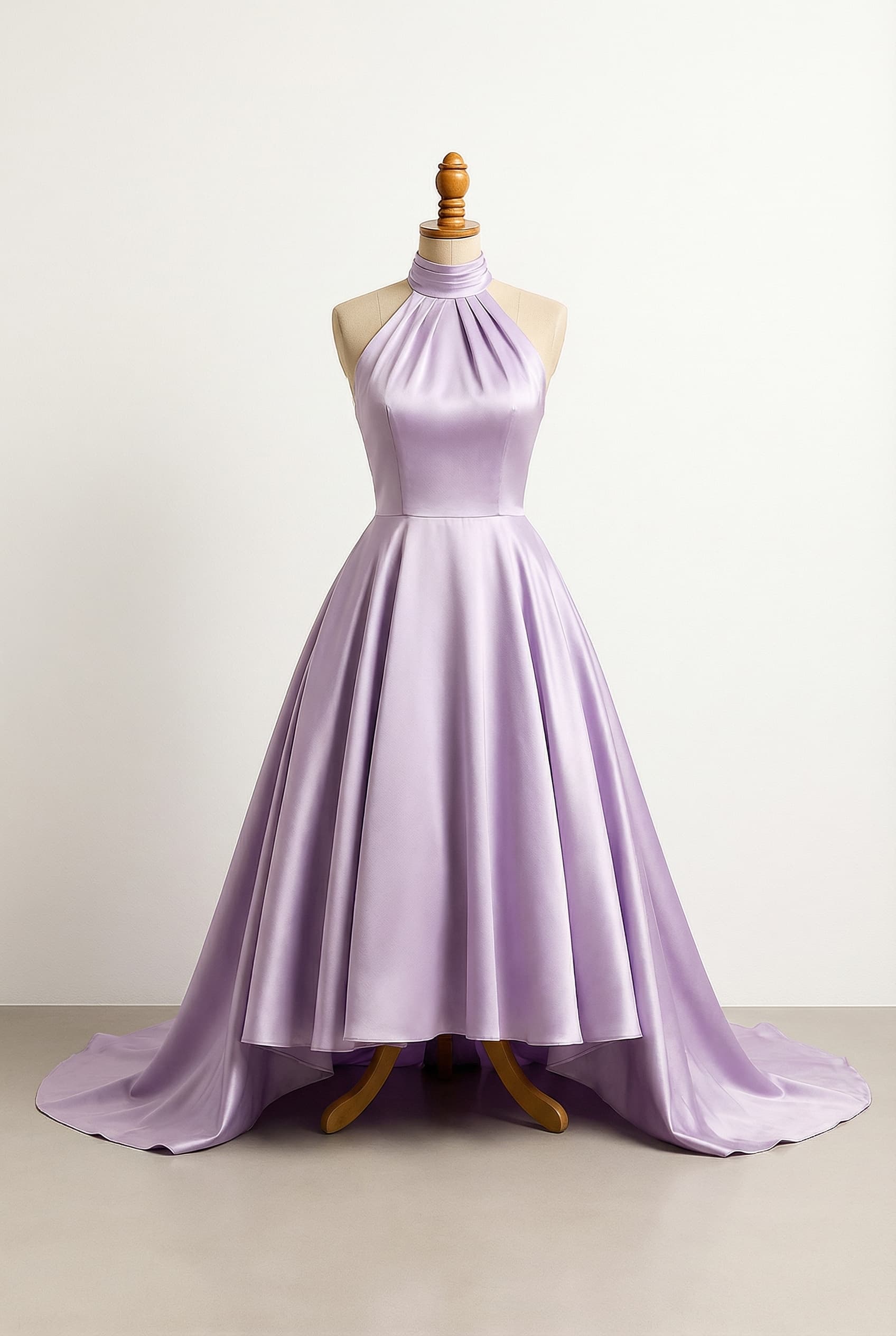 A romantic wedding dress with elegant details