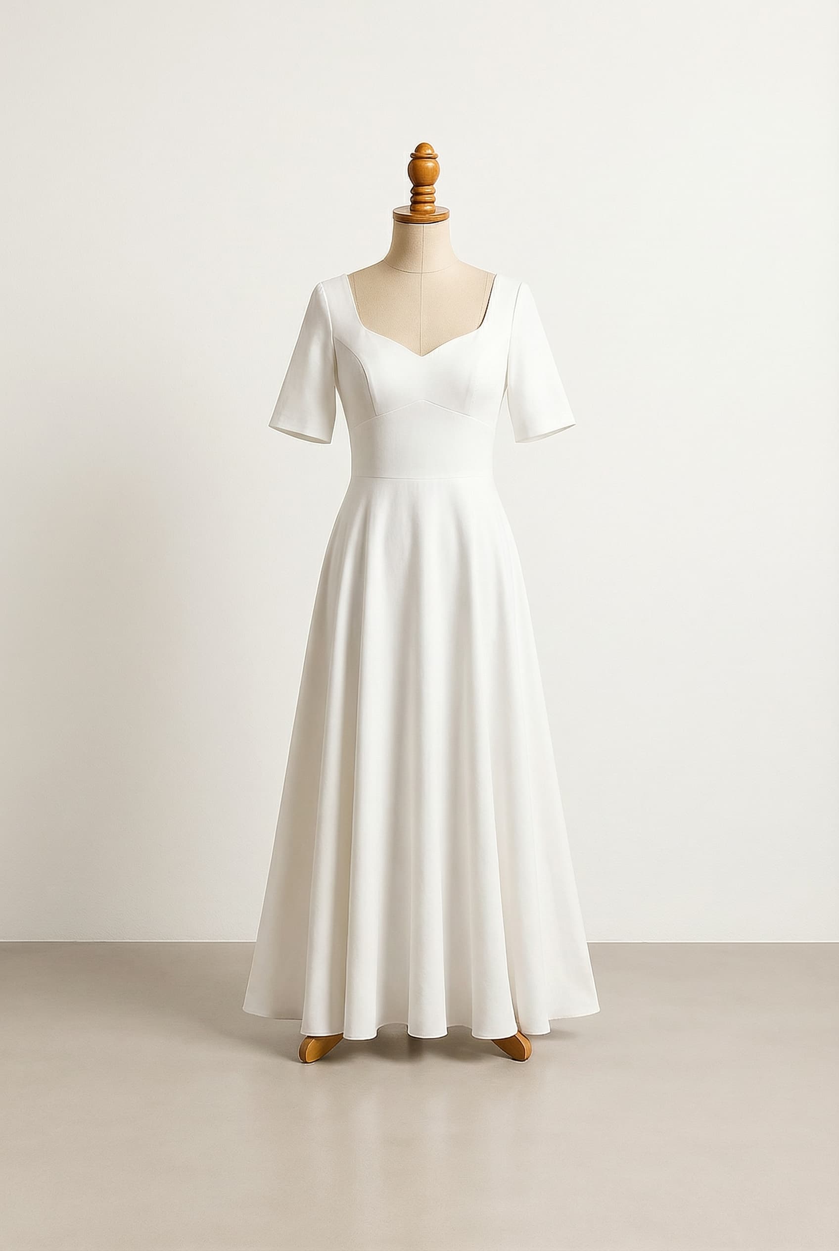 Modest wedding dress that is elegant
