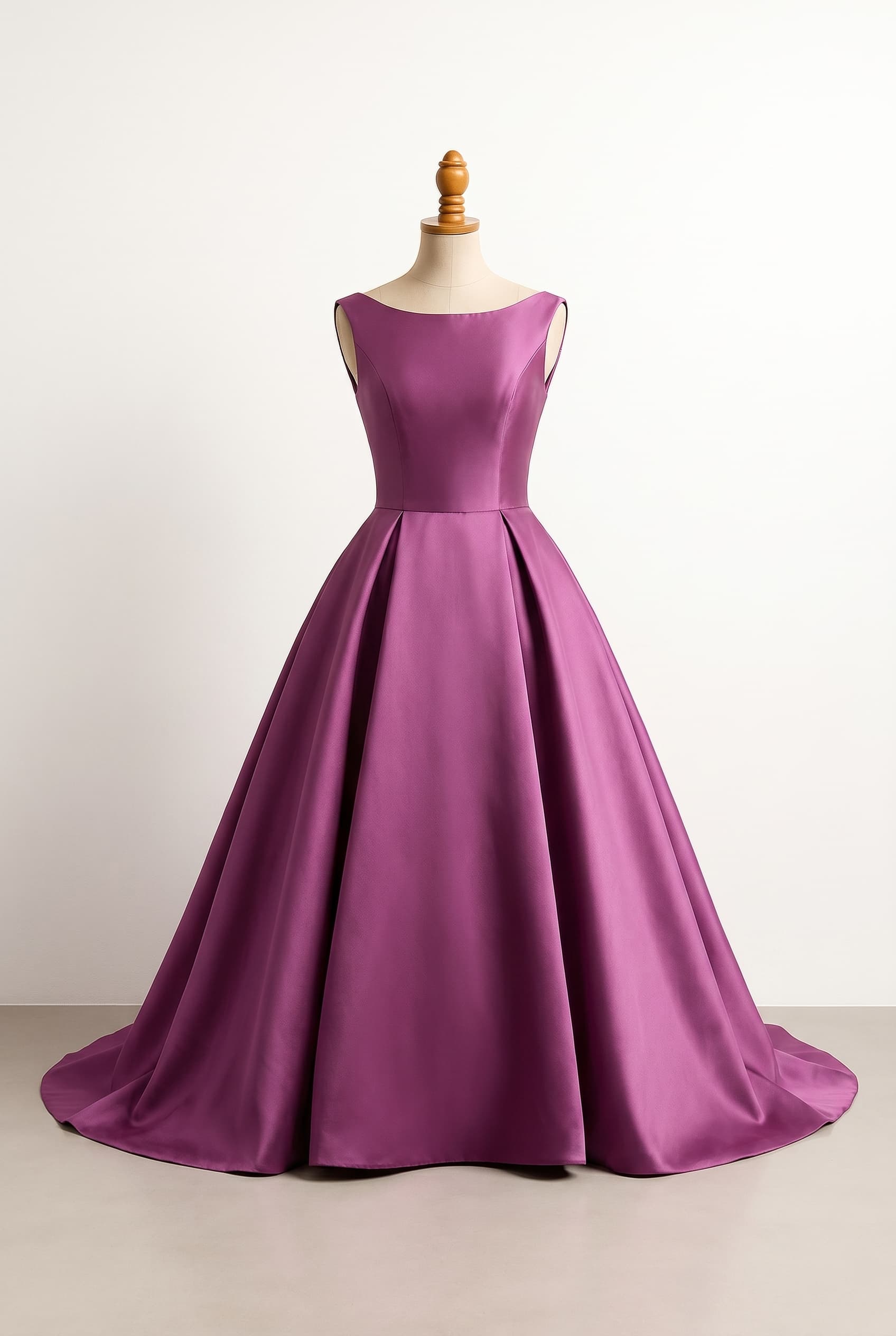 I want a sassy, balanced prom dress in Iridescent Purple with lilac sequin embellishment, mermaid silhouette, pointy V-neckline, and Cathedral - Long train (2-3 feet+), featuring a light catching gradient
