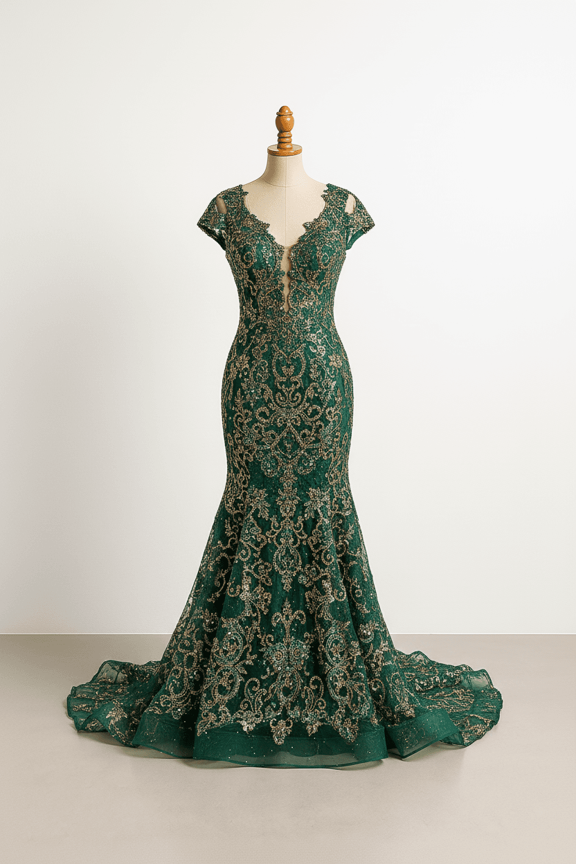 Glamorous prom dress