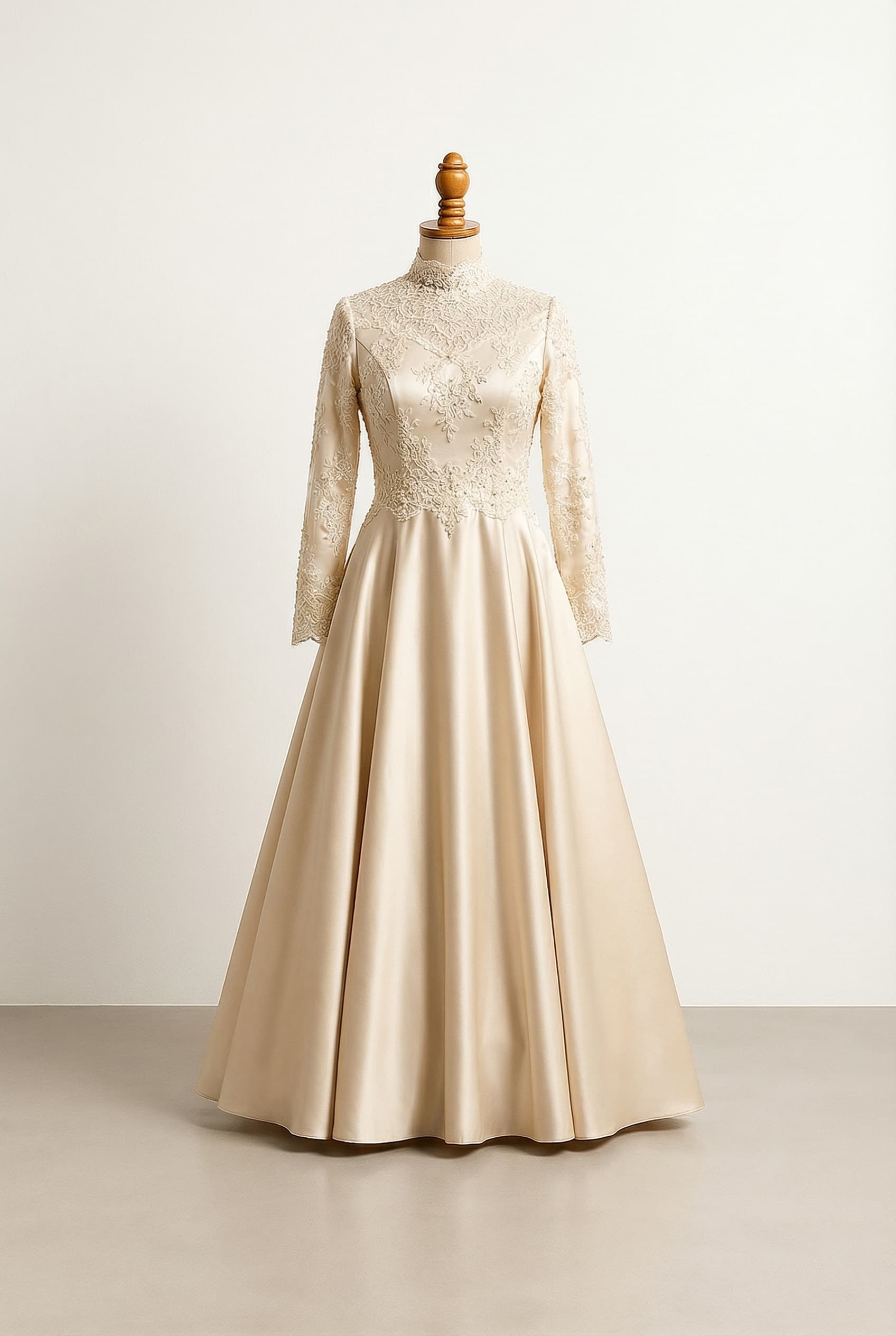 Modest wedding dress that is elegant