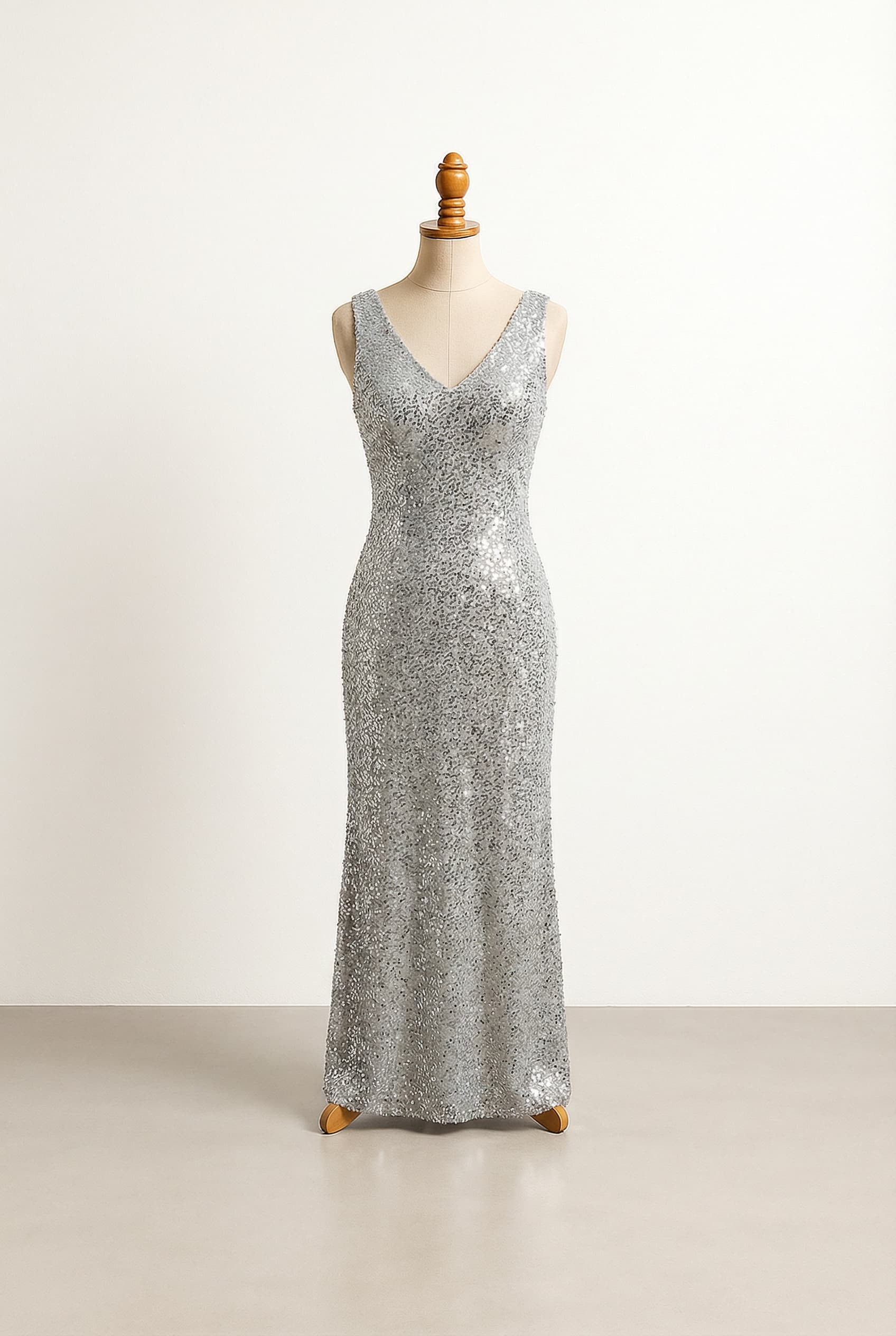 red off the shoulder dress with a slit and a train that makes it look a little mermaid like