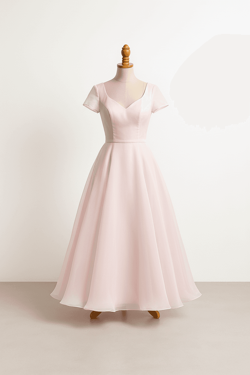 Modest wedding dress that is elegant