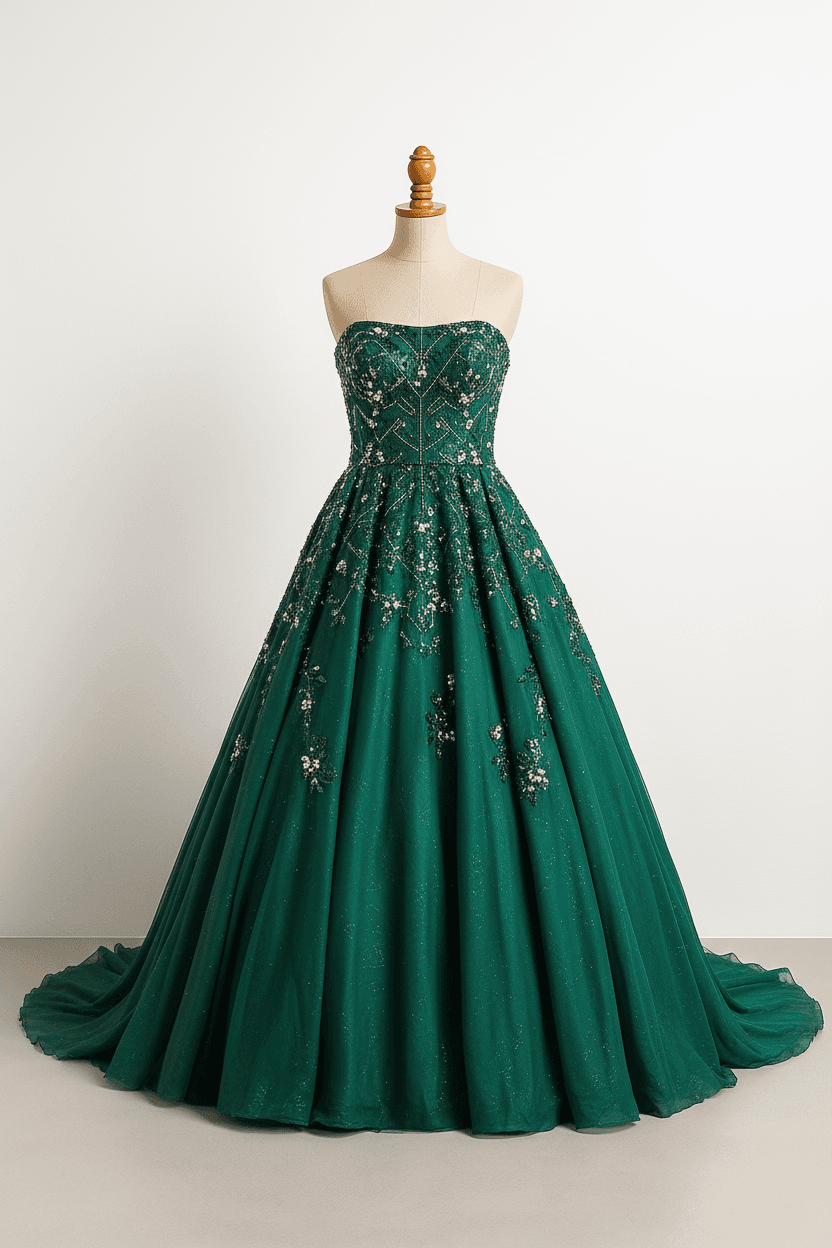 Glamorous prom dress