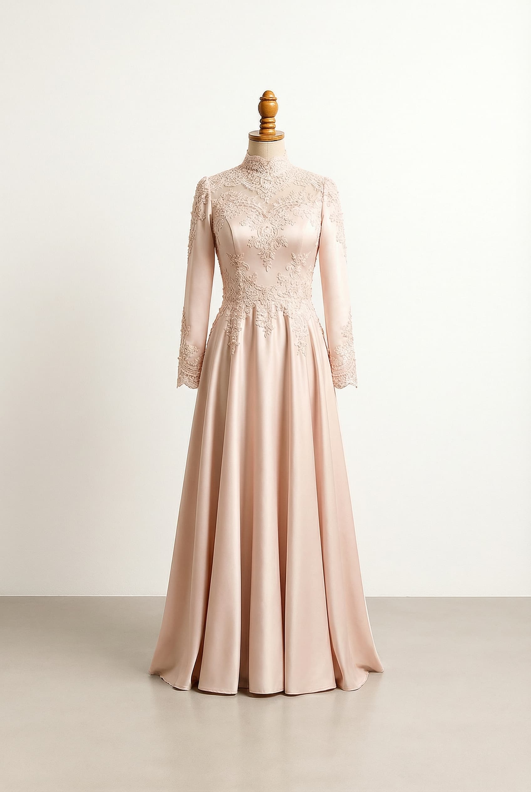 Modest wedding dress that is elegant