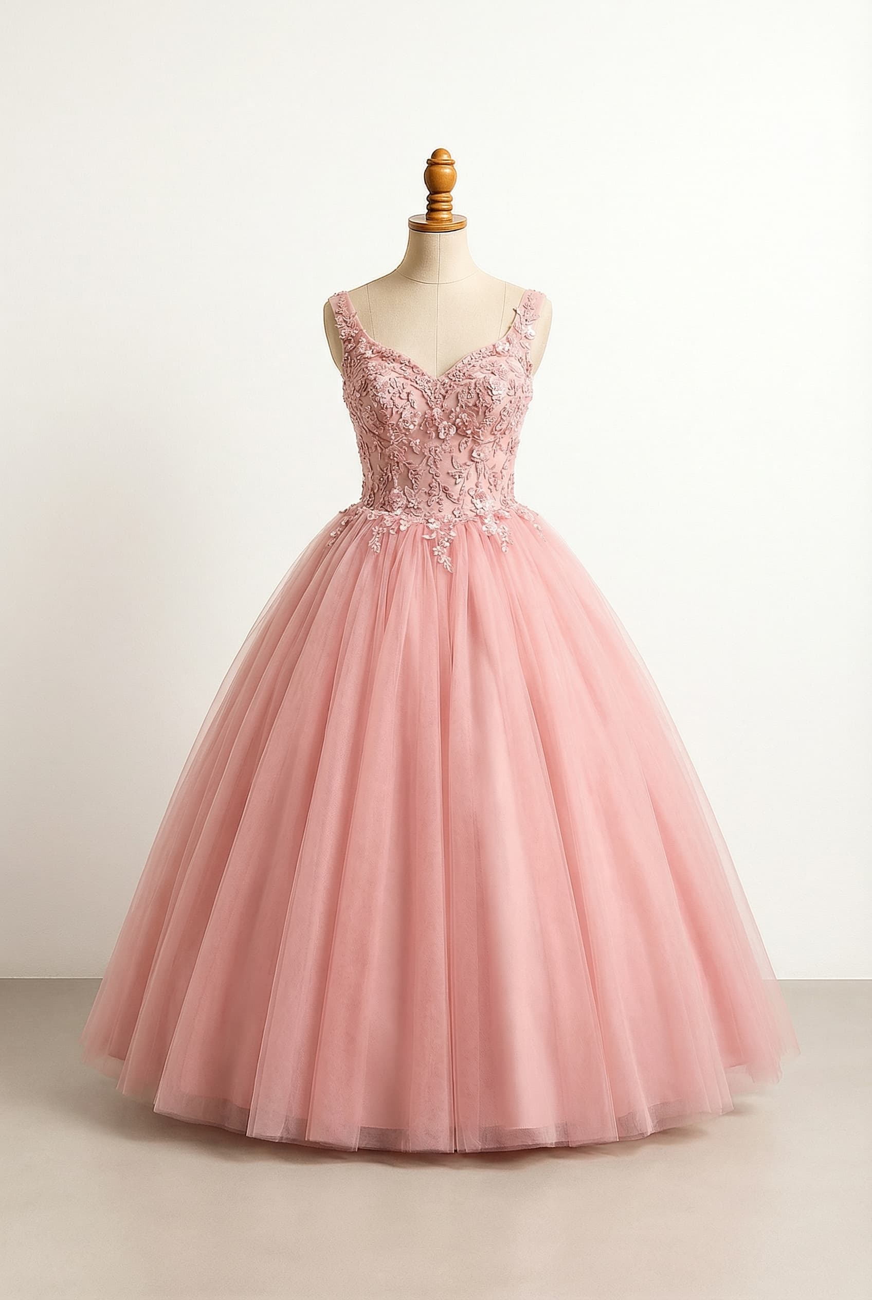 Modern princess quinceañera dress