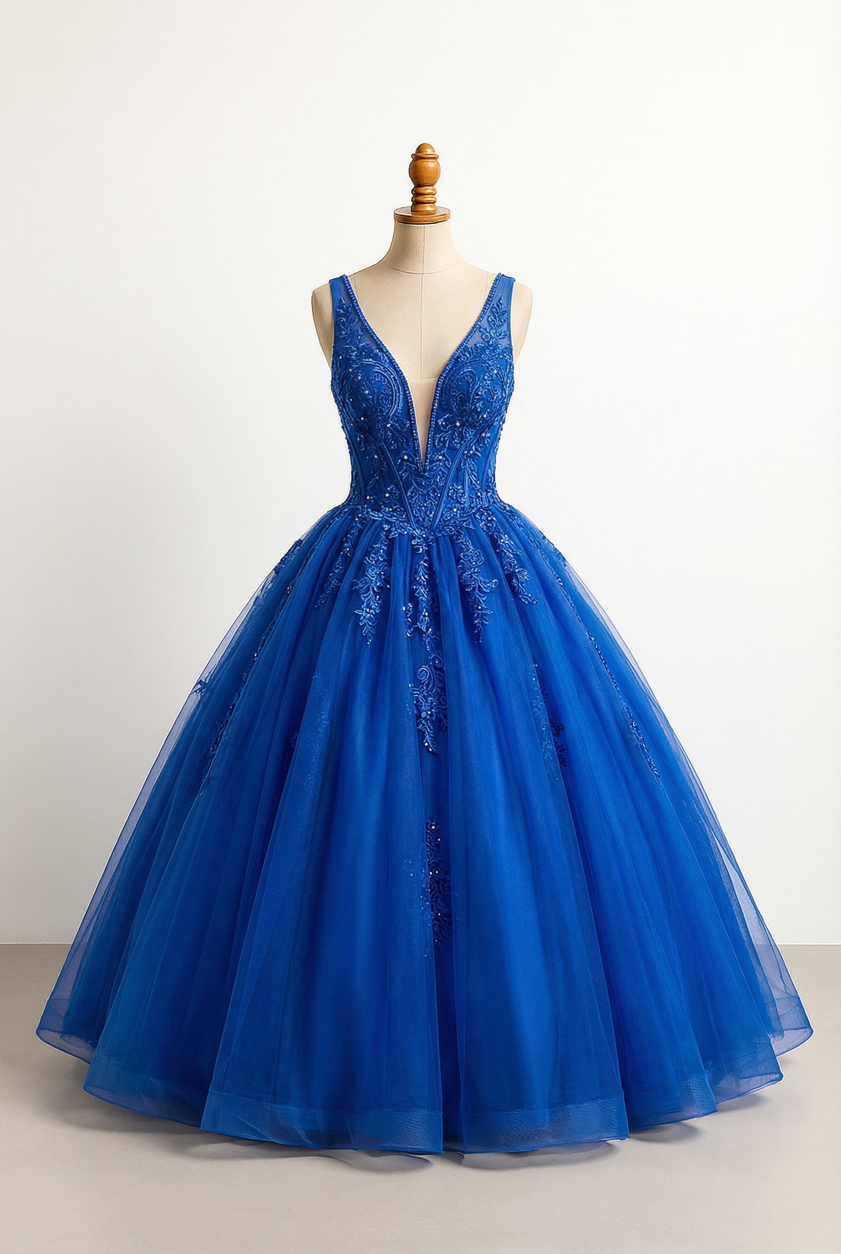 Modern princess quinceañera dress
