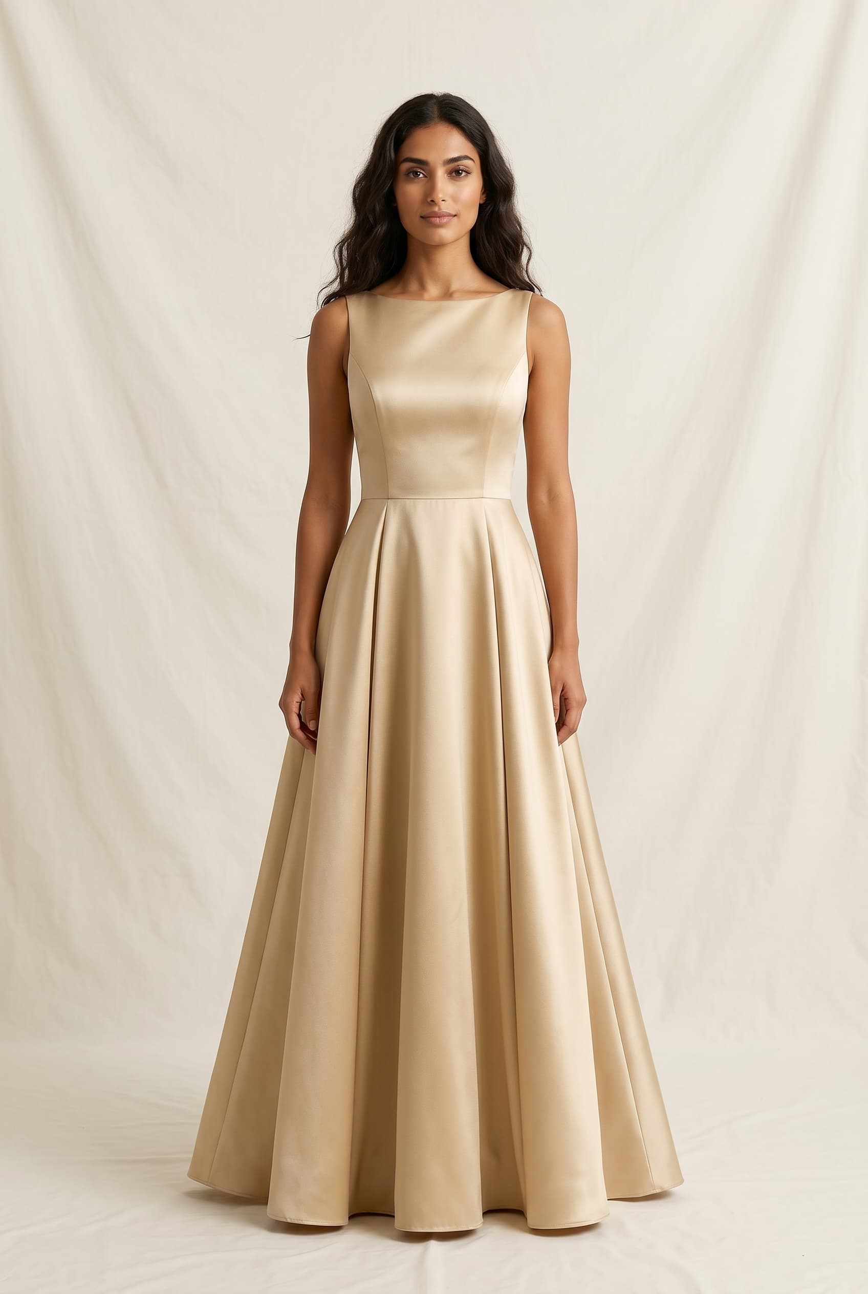 The Anastasia Mikado Straight worn by a model