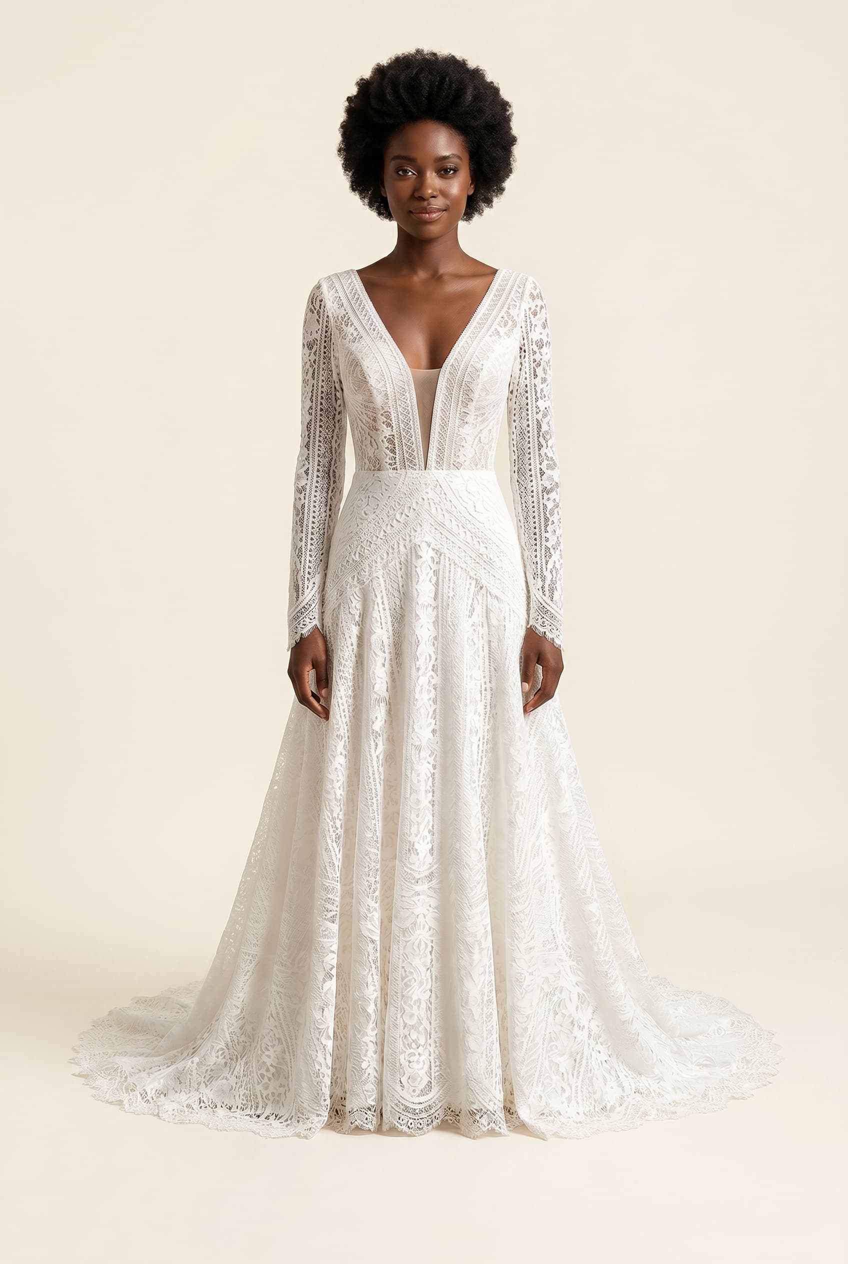 lace wedding dresses open back Aria Cove lace plunge halterneck maxi dress in black