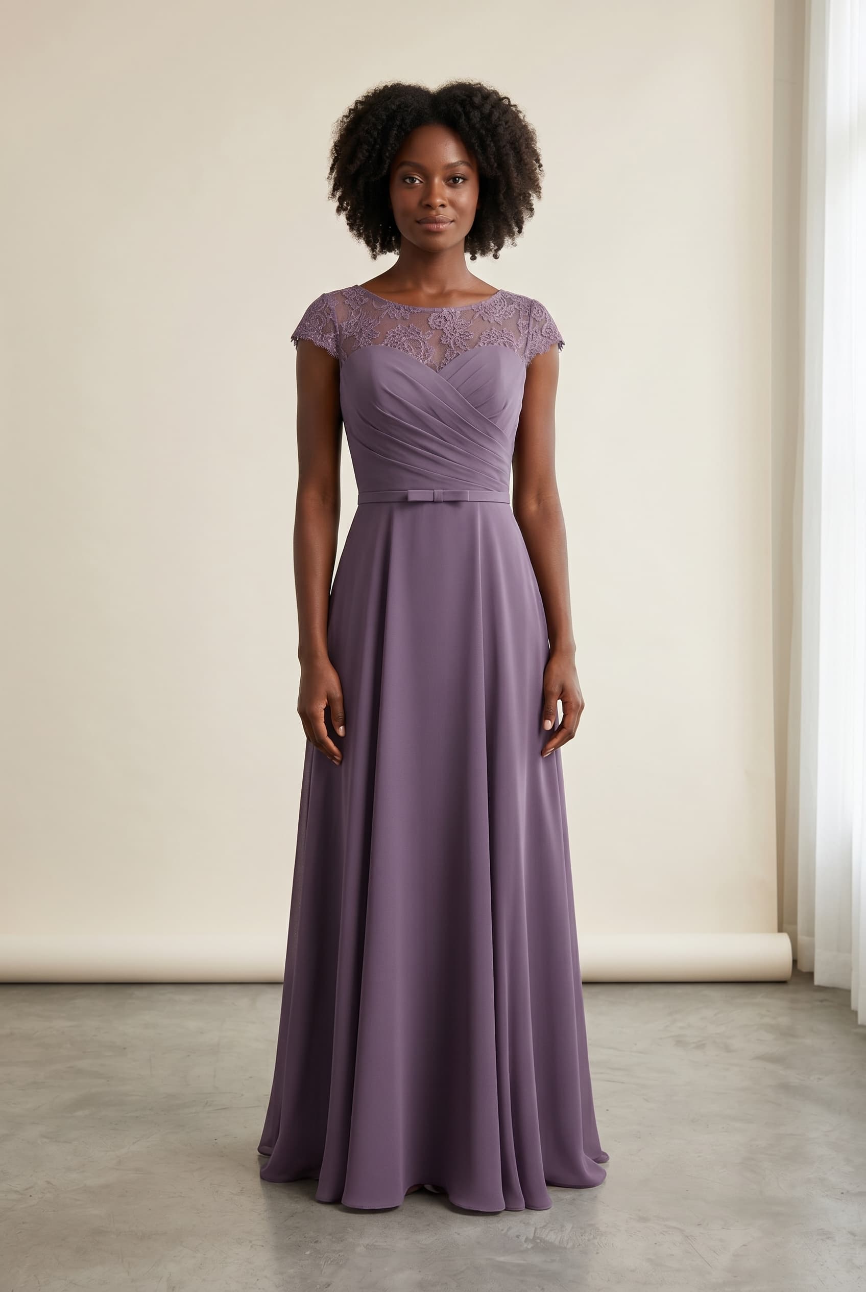 The Celestia worn by a model