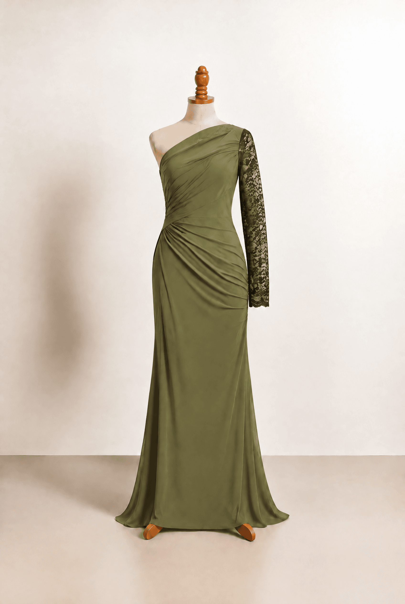 The Seraphina Olive Lace