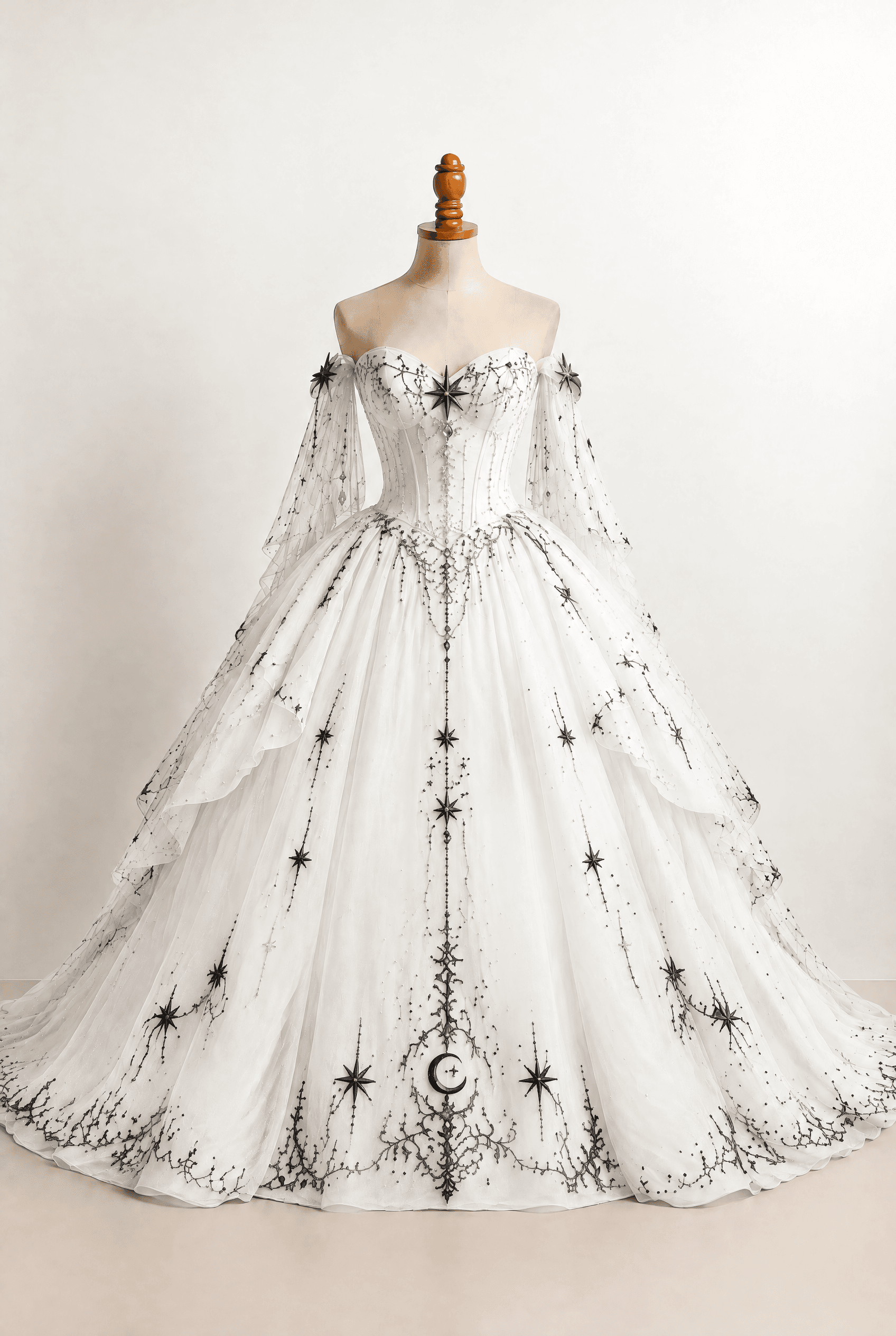 The Ophelia White Star Pearls