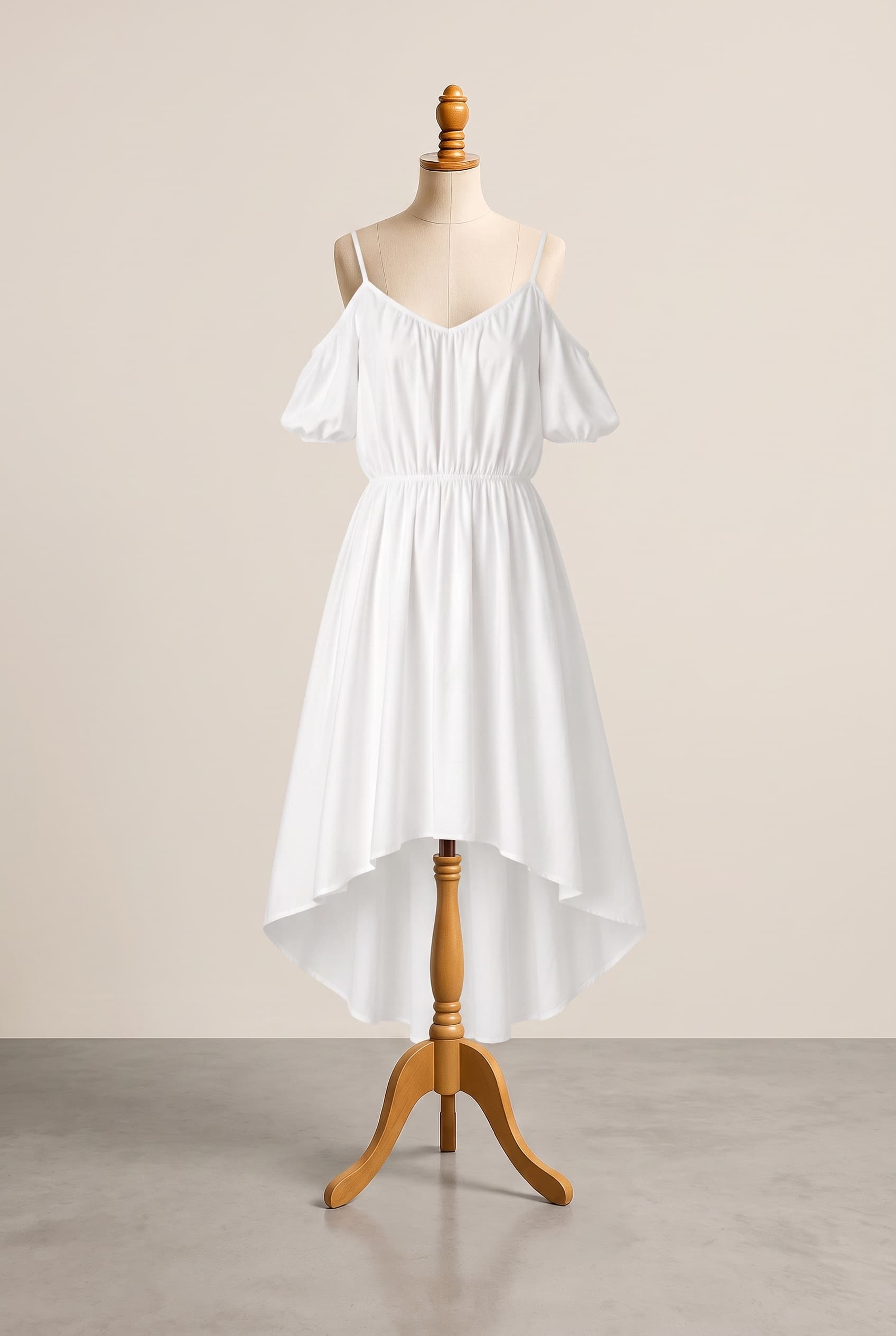 A frill at the front and softer look on the arms. More flowy