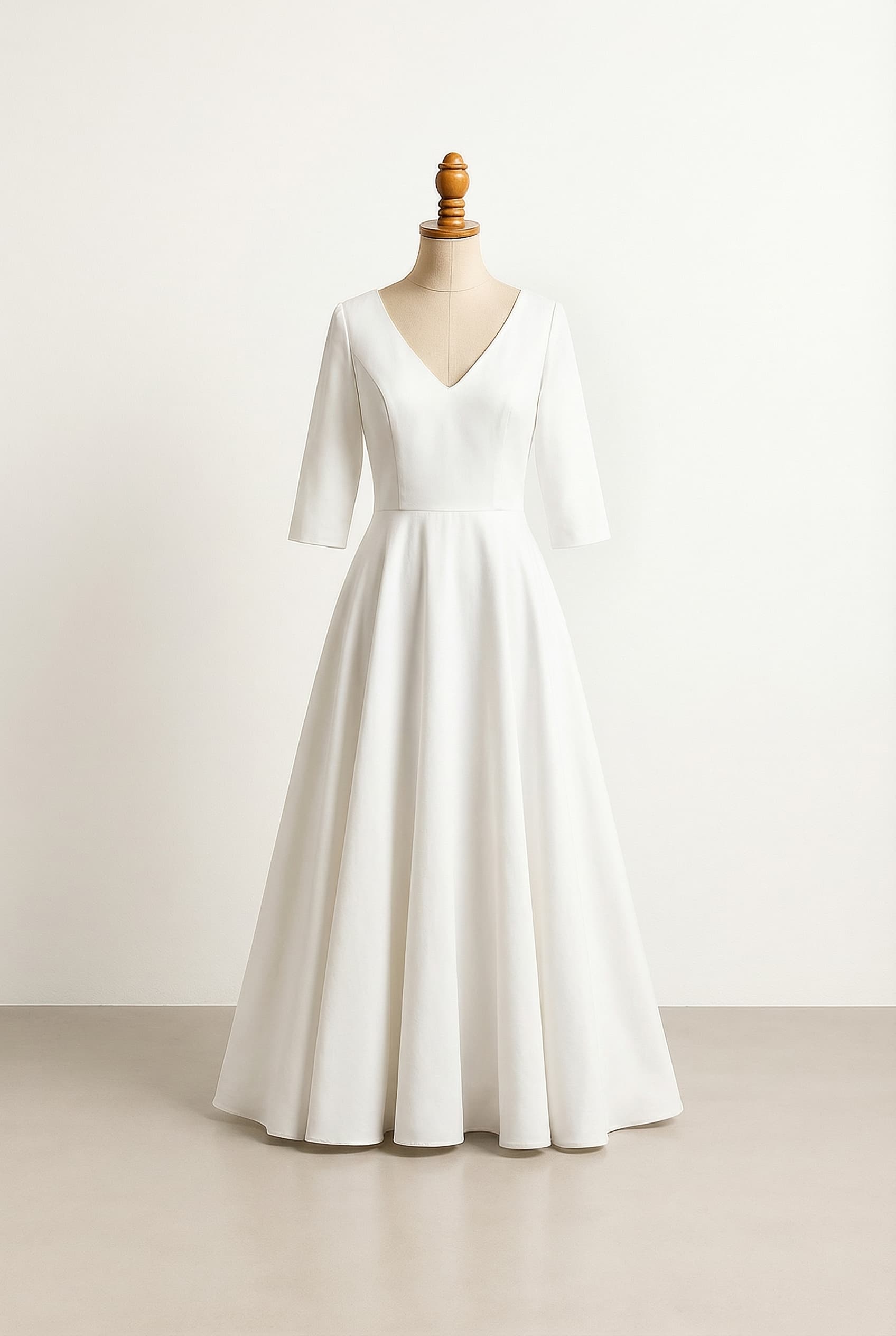 Modest wedding dress that is elegant