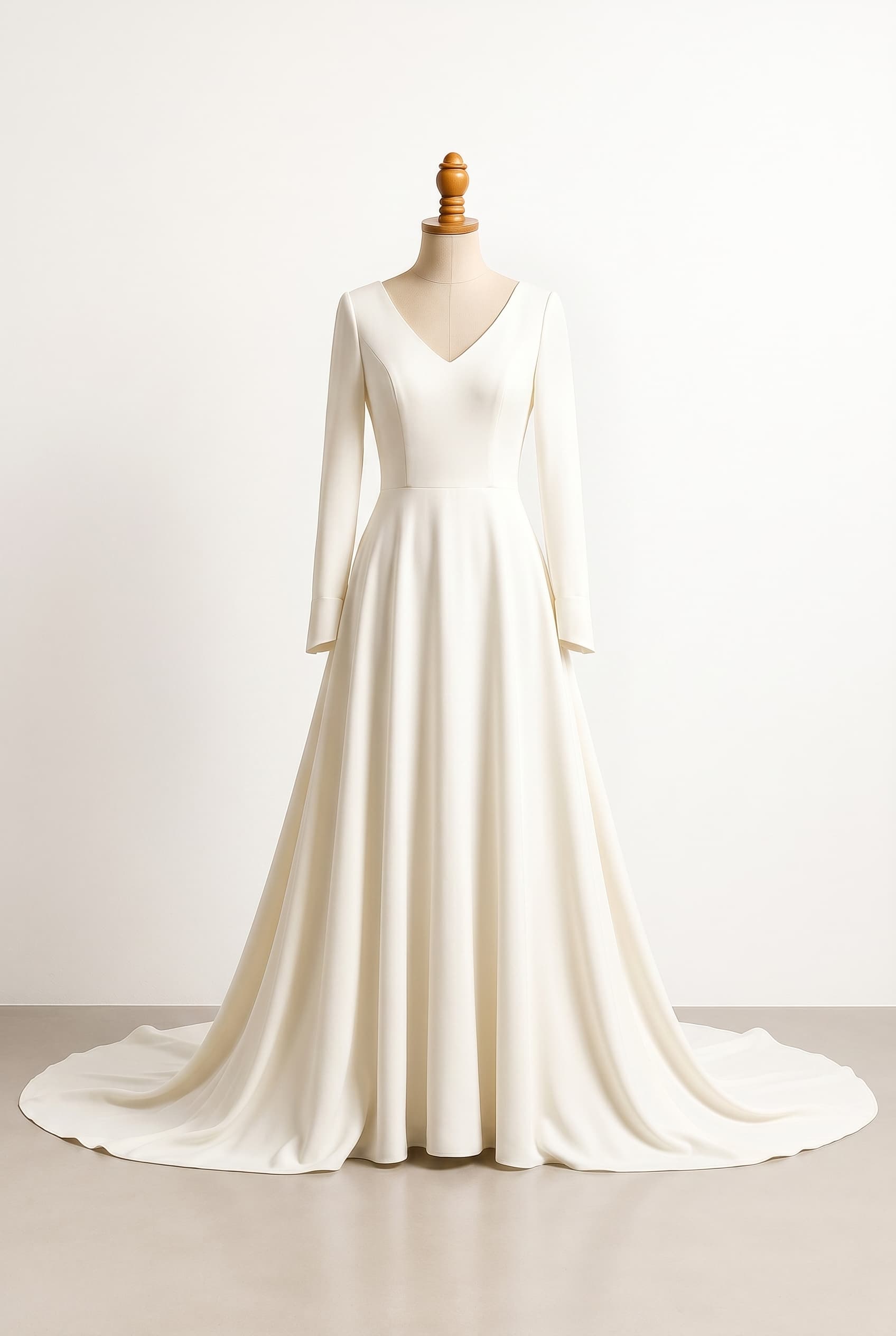 I want a balanced wedding dress Balanced wedding dress inspired by Kate Middletons style featuring long sleeves a cathedral-length train keeping the aesthetic timeless elegant I want a balanced wedding dress Balanced wedding dress inspired by Kate Middletons style featuring long sleeves a cathedral-length train keeping the aesthetic timeless elegant