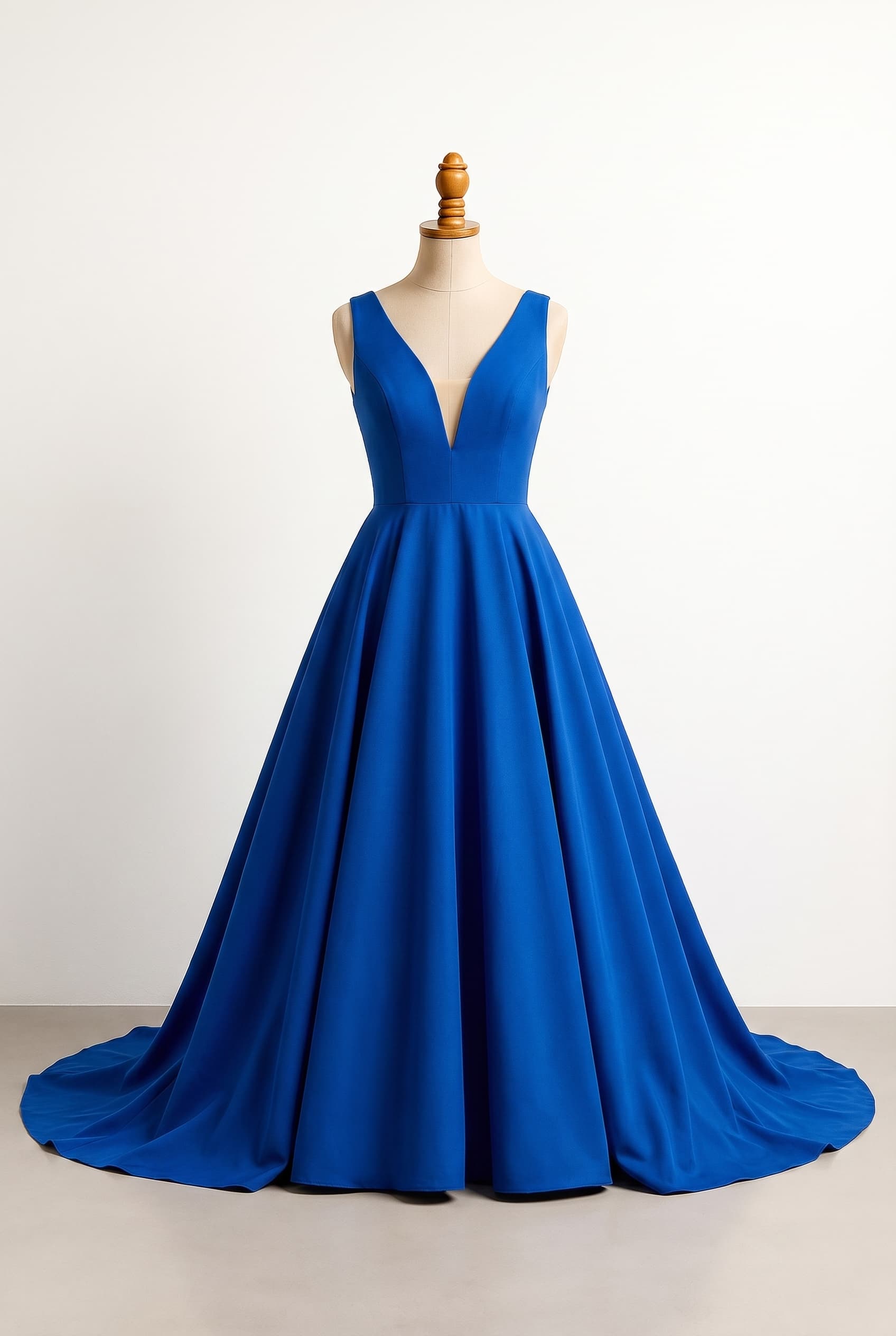 I want a mermaid silhouette prom dress in pink with sparkly embellishments suitable for a venue in Hawaii with a deep neckline, sleeveless design, and a Cathedral - Long train (2-3 feet+), comfort boundary: high breathability, lightweight, and not hot for long wear.