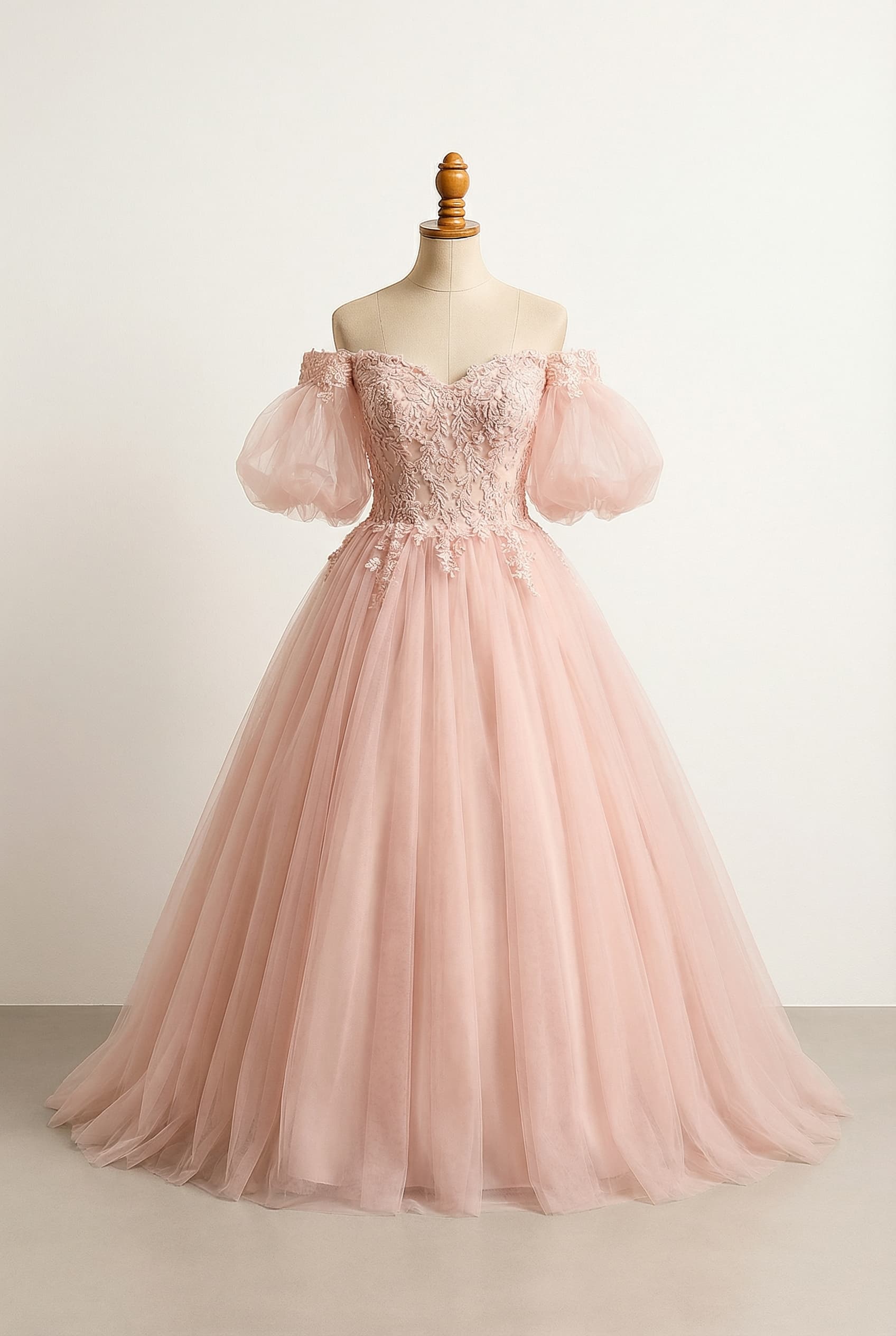 Modern princess quinceañera dress