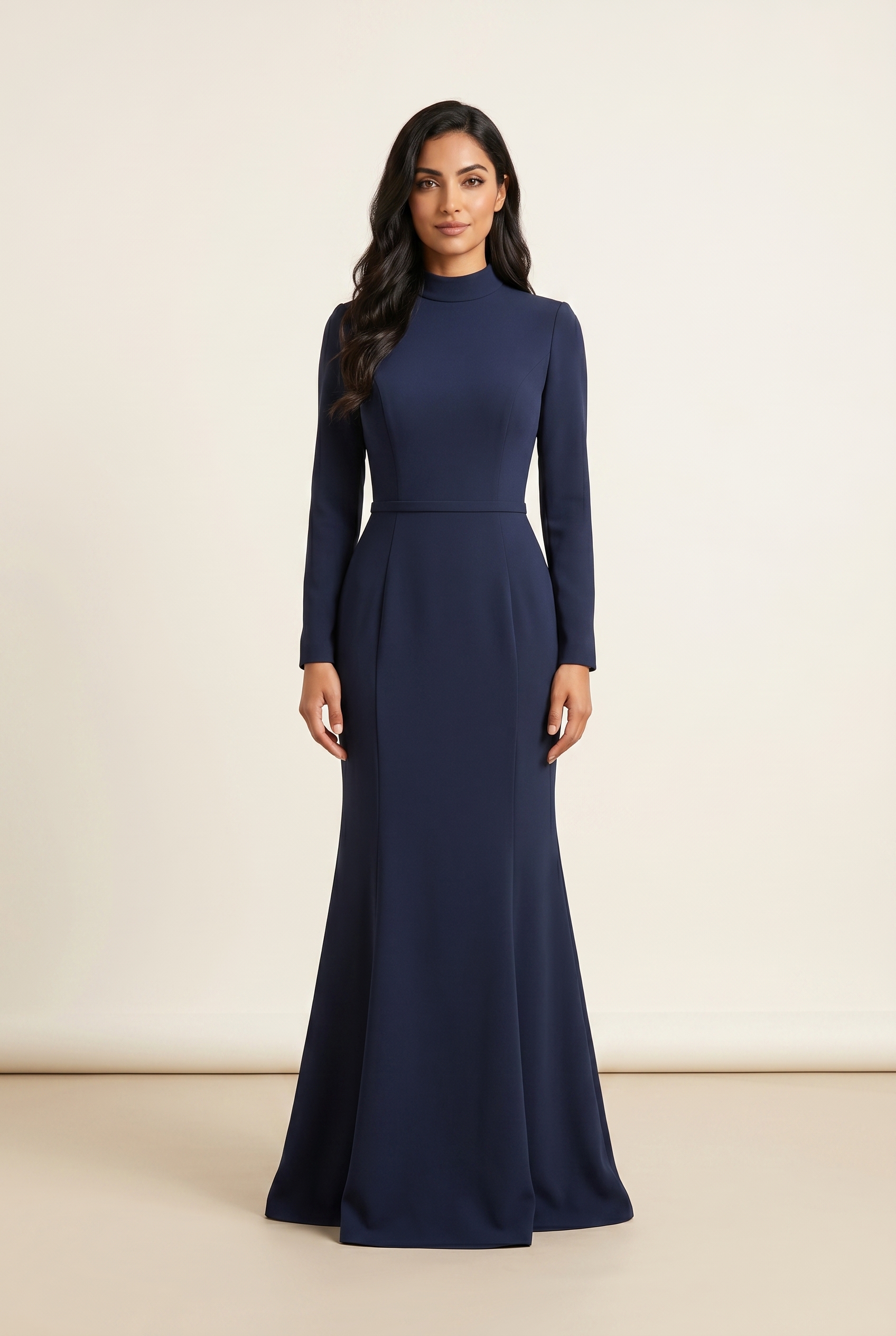 slim fit dress slacks Terani Couture 251E4285 Long Fitted Slit Formal Prom Dress  The Dress  Outlet