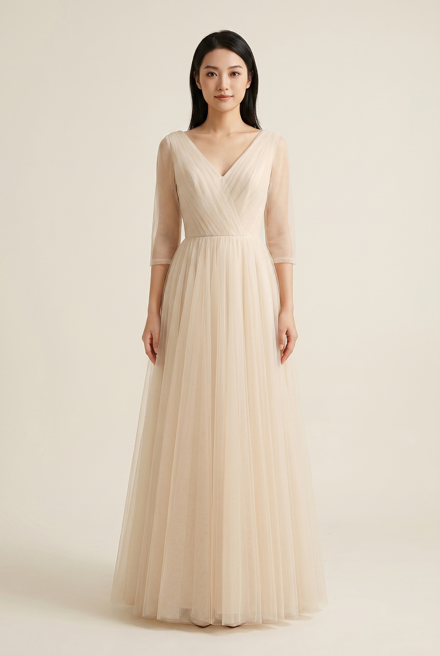 strapless open back dress Custom Made-To-Order Dress main image 0